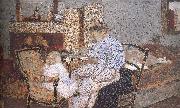 Edouard Vuillard Annette soup oil painting